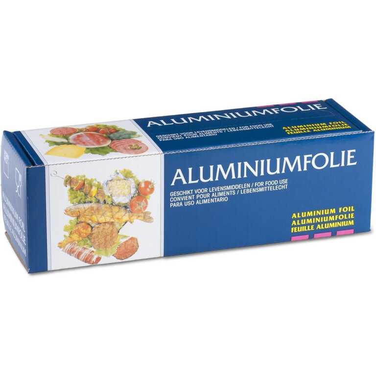 Papier aluminium 30cmx225m 11mµ