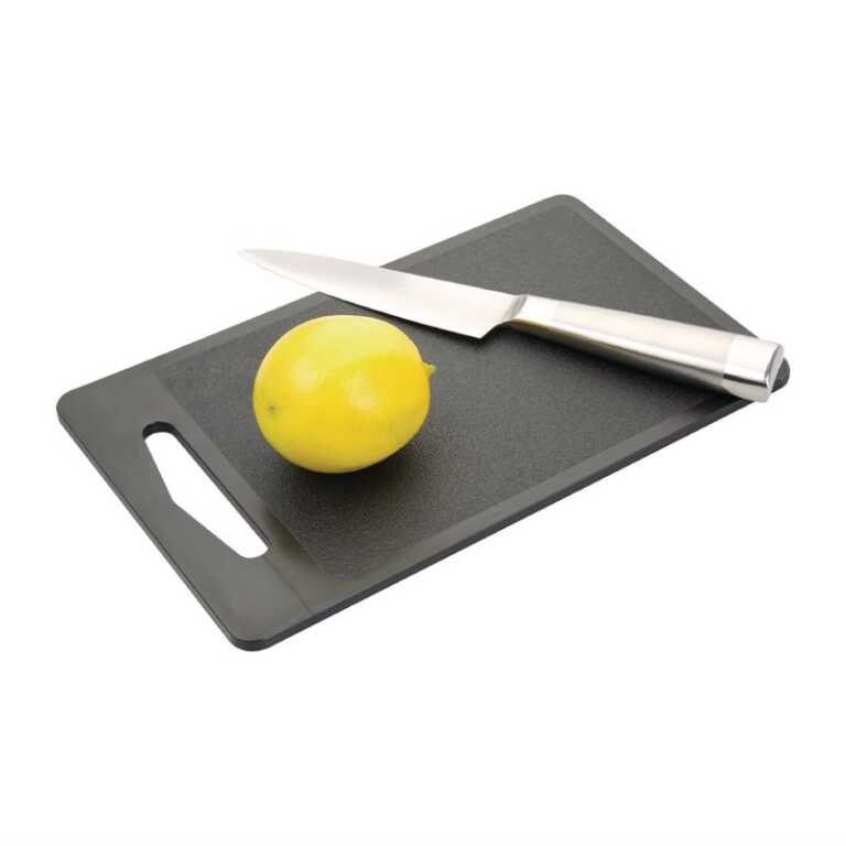 Planche à découper 25x15cm noire Hygiplas