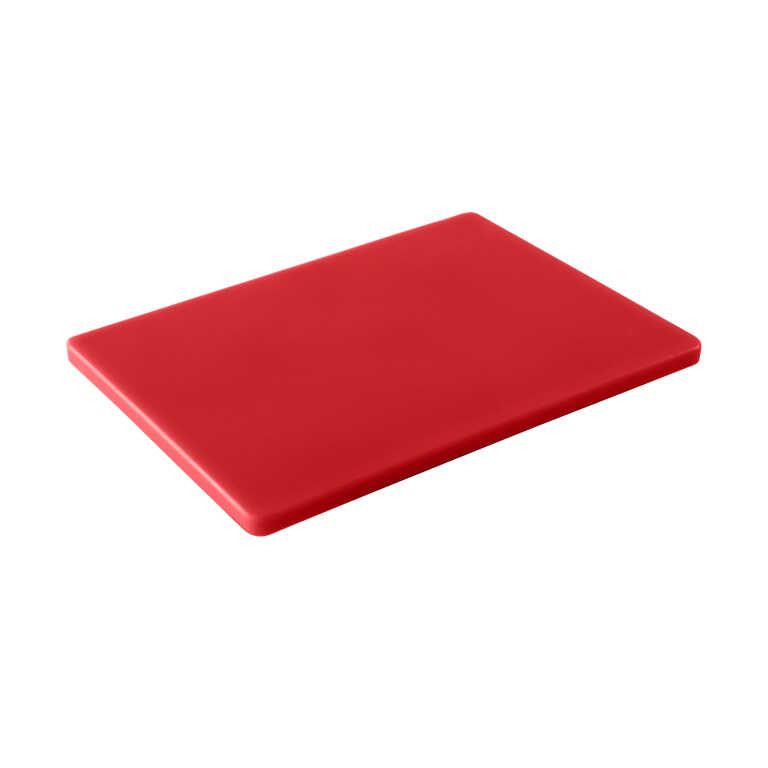 Planche à découper PEBD 40x30xh1,5cm rouge C&T