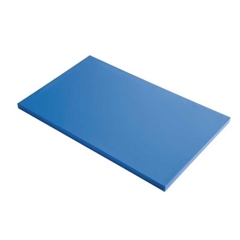 Planche à découper PEHD 60x40xh2cm bleue GastroM