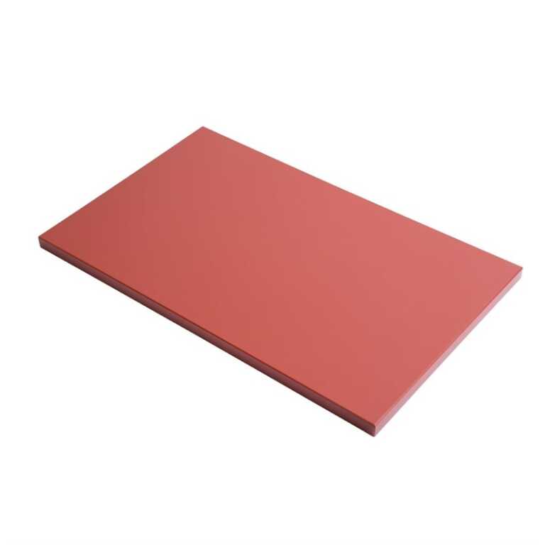 Planche à découper PEHD 60x40xh2cm brune GastroM