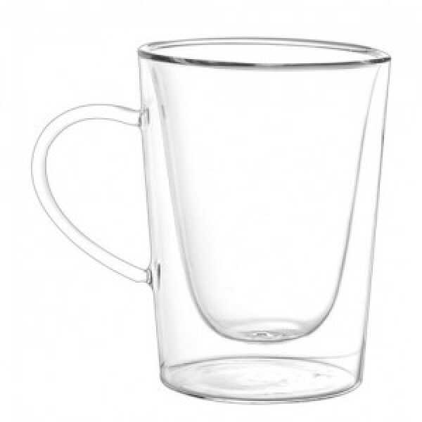 Verre double paroi 29,5cl avec anse Duos