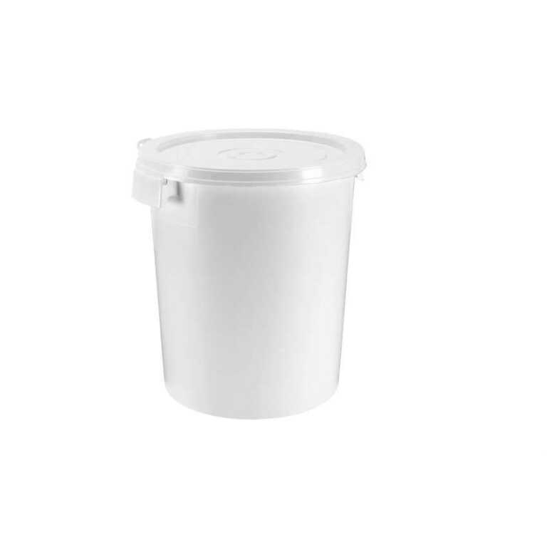 Seau alimentaire 31L blanc sans couvercle