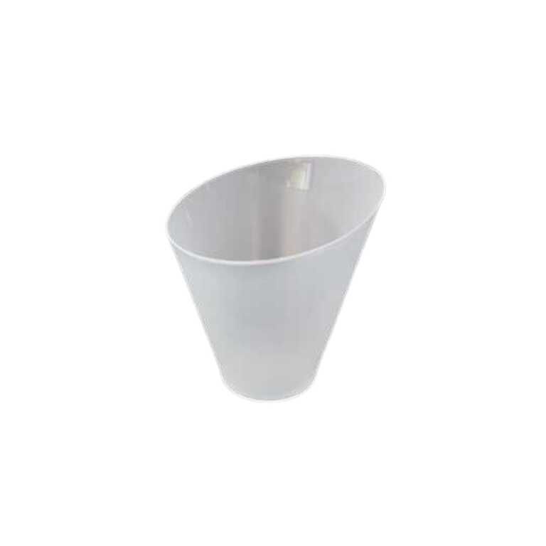 Verrine plastique PP 6x3x6,5cm 6,5cl