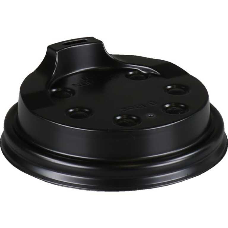 Couvercle PS Ø9cm pour gobelet 360ml 700062 noir