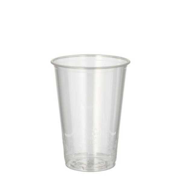 Gobelet à bière plastique PP Ø8cm 250ml + col