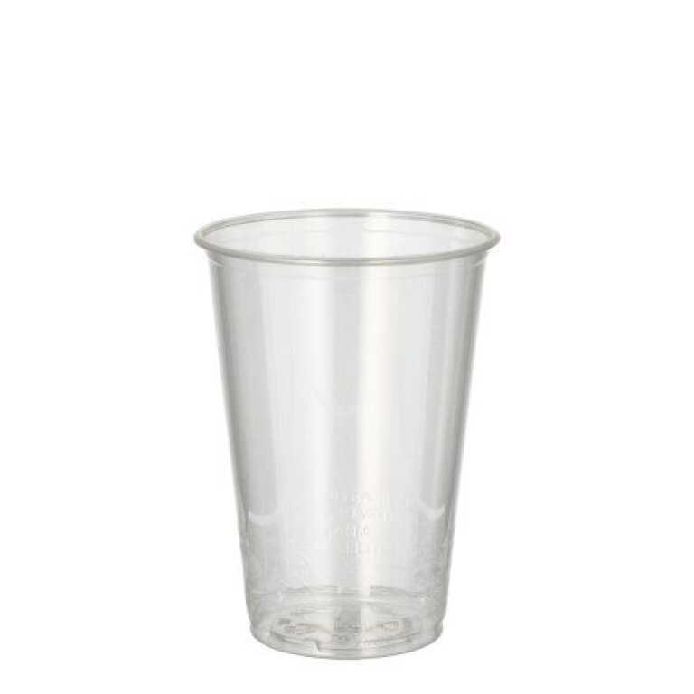 Gobelet à bière plastique PP Ø8cm 250ml + col