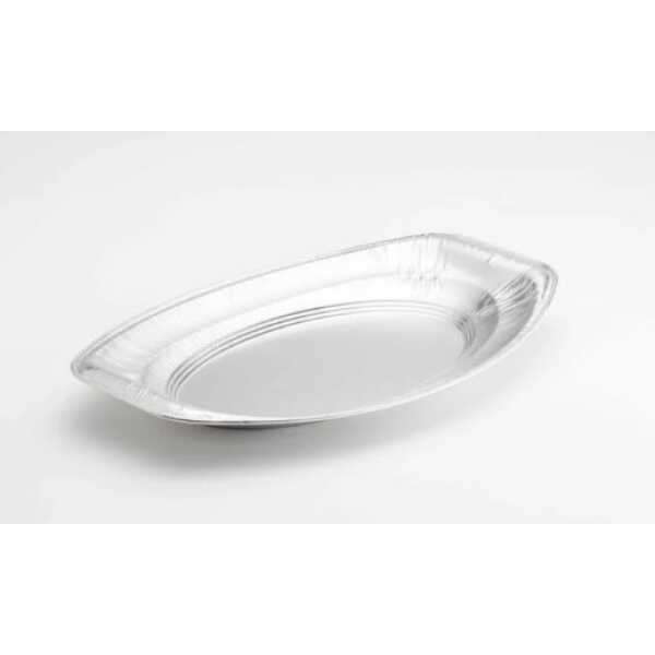 Plateau aluminium ovale 35cm