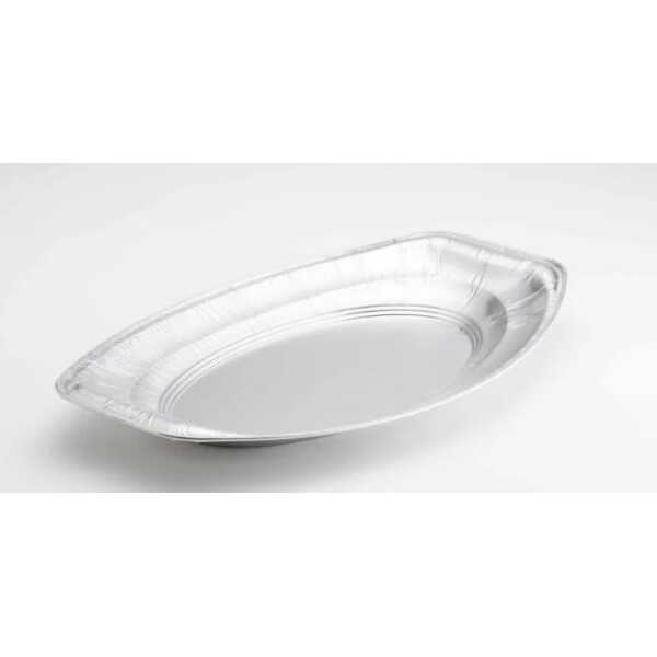 Plateau aluminium ovale 45cm