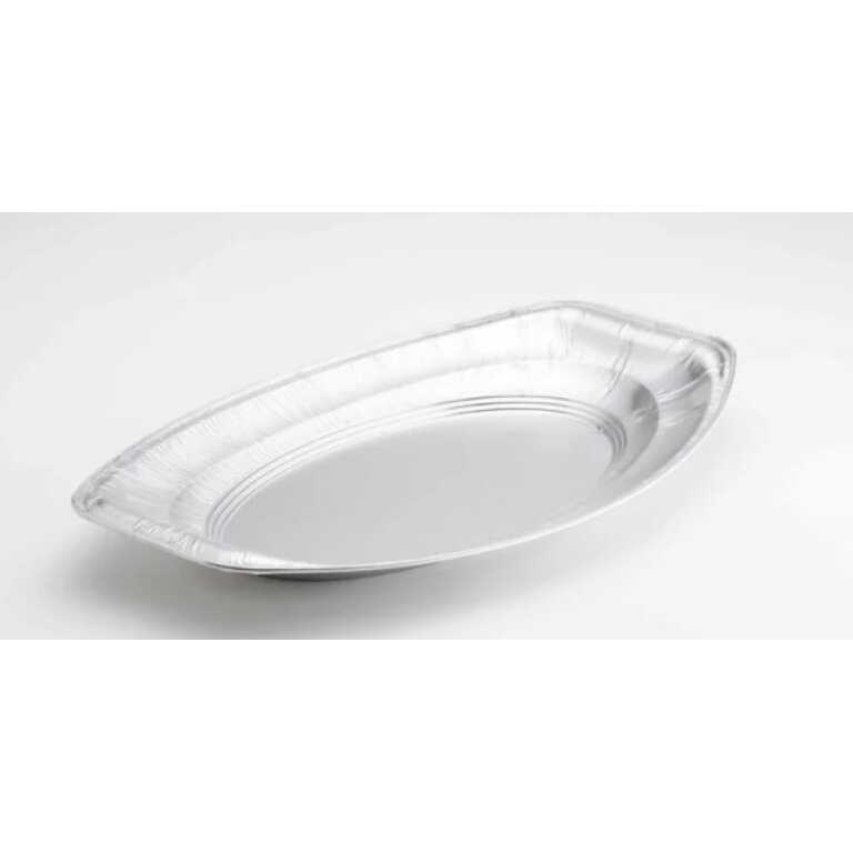 Plateau aluminium ovale 45cm