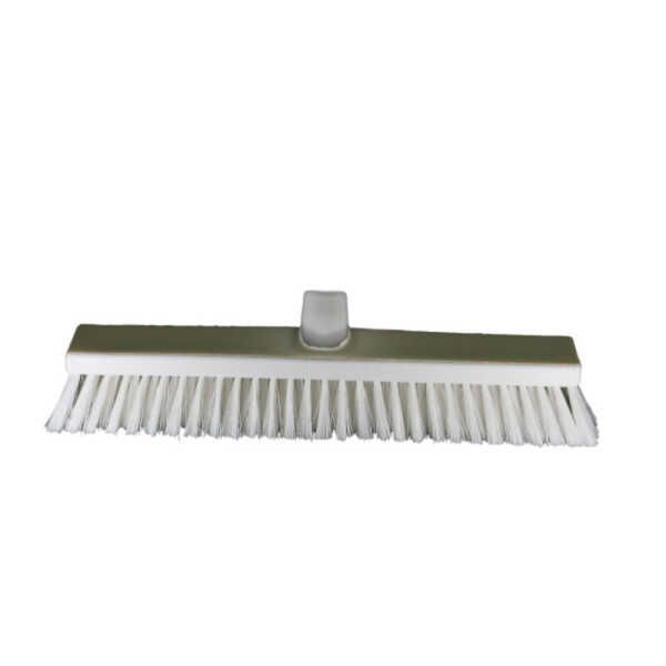 Brosse poils souples 40cm blanche