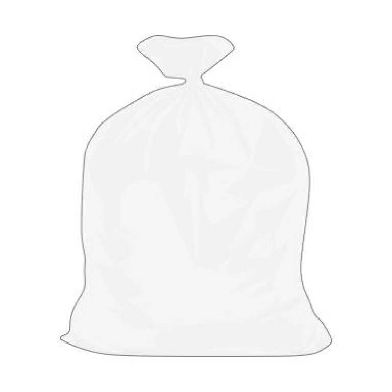 Sac poubelle 80x110cm T30 transparent