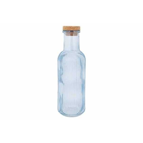 Bouteille 1L bleue avec bouchon Liège Cosy &Trendy