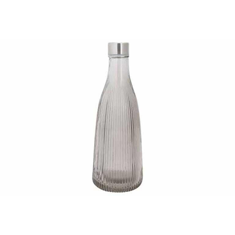 Bouteille 1L grise avec bouchon Atla Cosy & Trendy