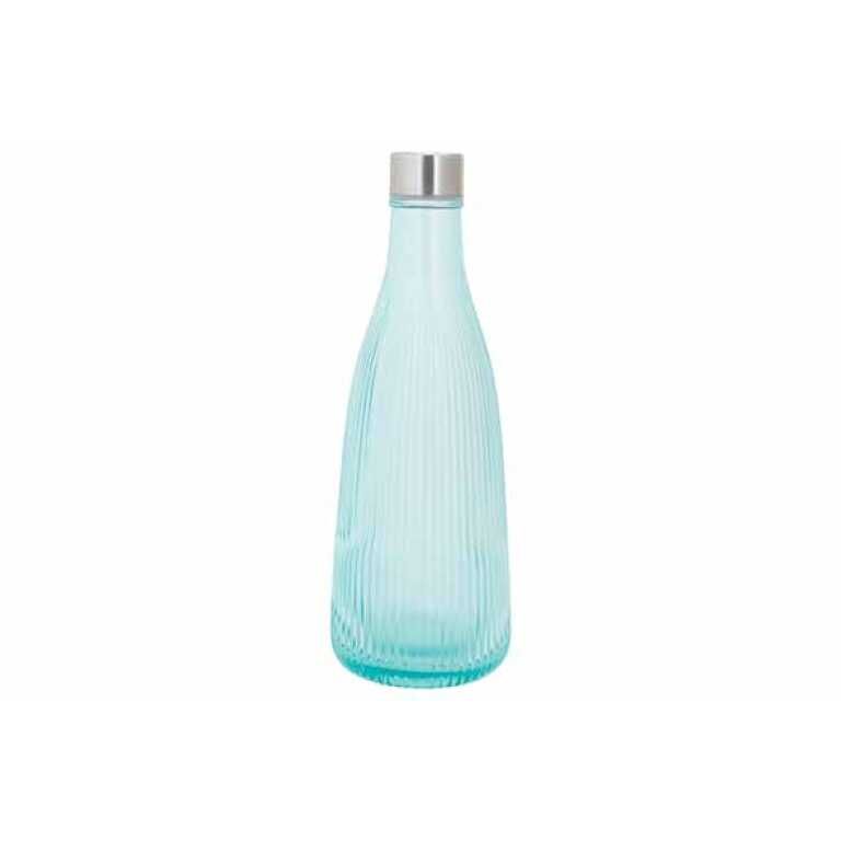 Bouteille 1L turquoise avec bouchon Cosy & Trendy