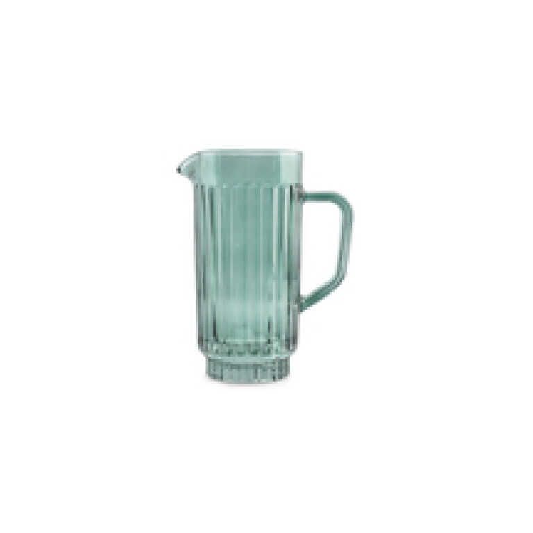 Carafe 1,1L Ø11xh22cm verte Tone S&P