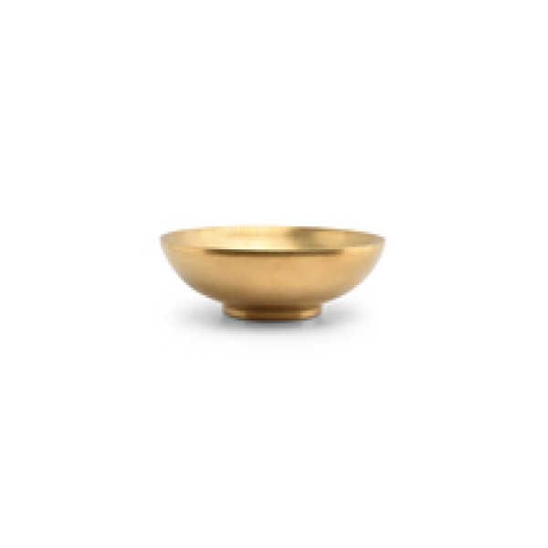 Bol inox double paroi Ø22xh7,5cm or Host Fine2Dine