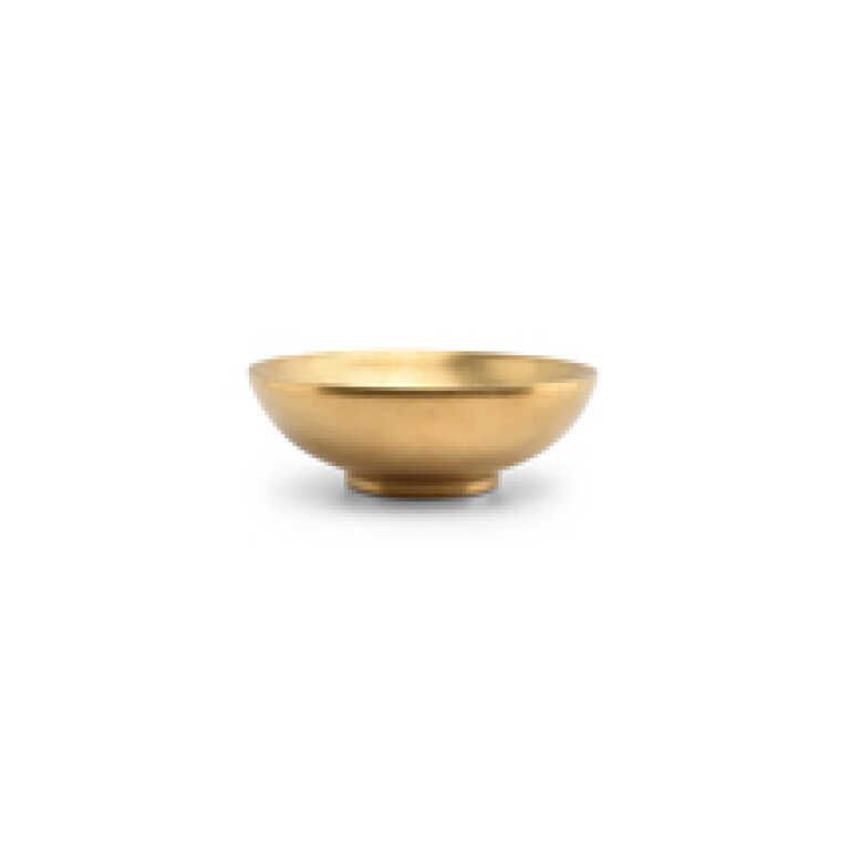 Bol inox double paroi Ø22xh7,5cm or Host Fine2Dine