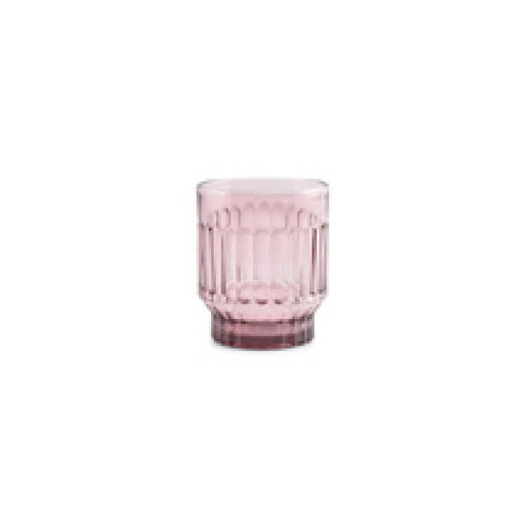 Verre à eau Ø8xh9,5cm 30cl rose Tone S&P
