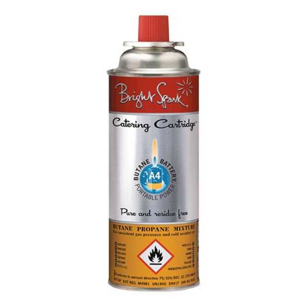 Bonbonne de gaz recharge butane 220g