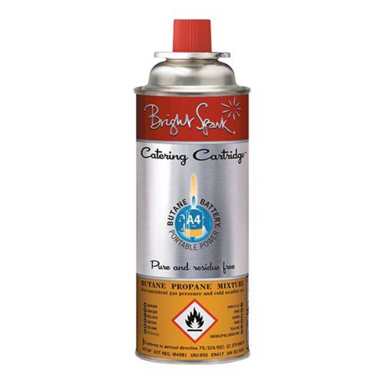 Bonbonne de gaz recharge butane 220g