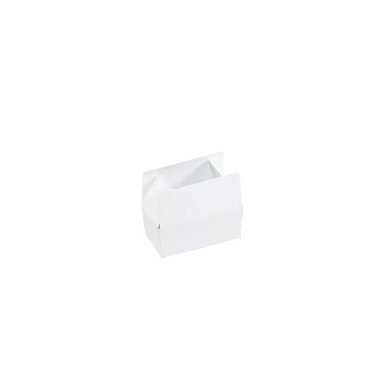 Ballotin carton 2 pralines blanc