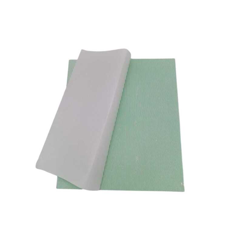 Duplex 30x32cm ligné vert