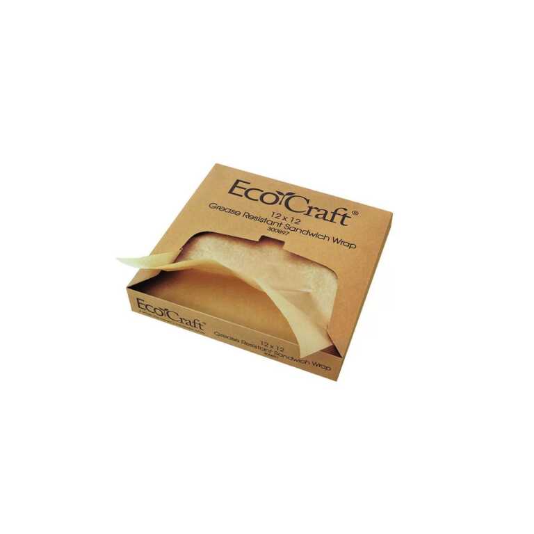 Papier ingraissable 37,5x40cm brun EcoCraft