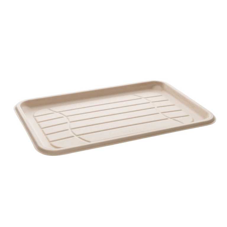 Plateau bagasse 46x30cm Bepulp