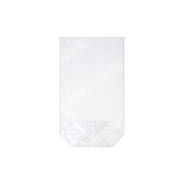 Sac cello PP fond croisé 8,5x14,5cm 30mµ