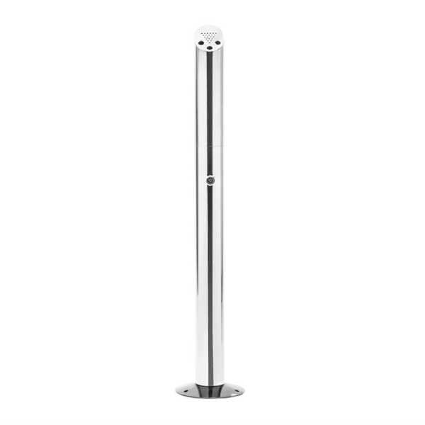 Cendrier poteau inox Ø7,5xh92cm Bolero