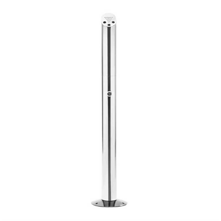 Cendrier poteau inox Ø7,5xh92cm Bolero