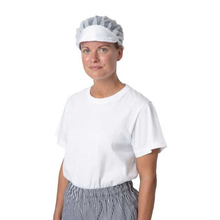 Charlotte à visière blanc Whites