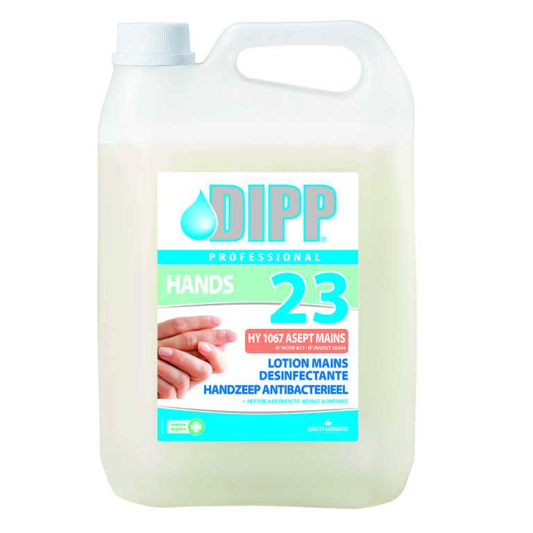 Lotion mains désinfectante n°23 5L