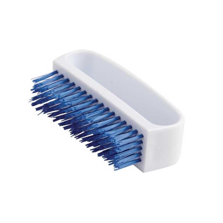 Brosse à ongles bleue Jantex