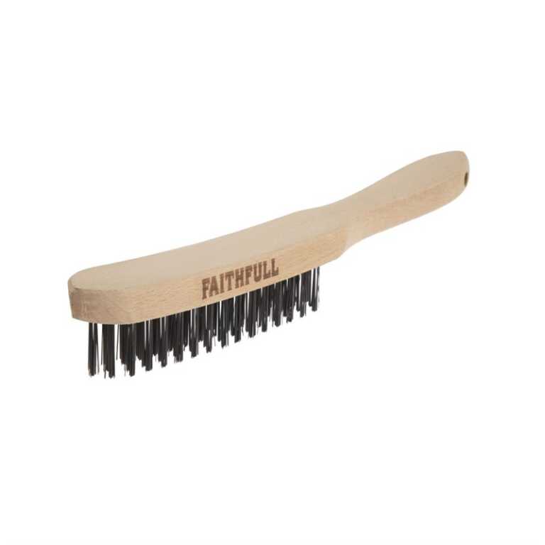 Brosse métallique pour grille