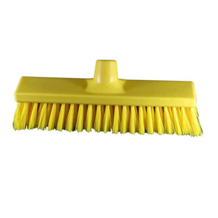 Brosse poils souples 30cm jaune