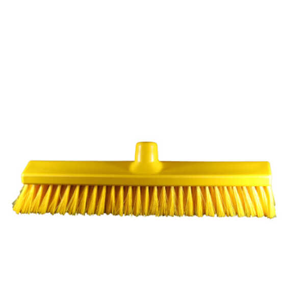 Brosse poils souples 40cm jaune