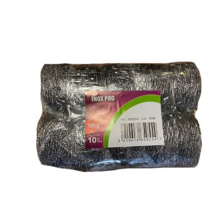 Eponge métallique Ø9cm Heva