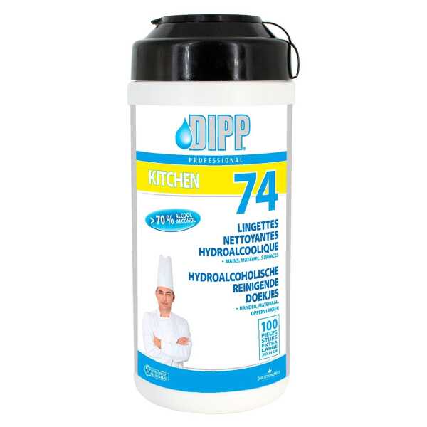 Lingette hydro-alcoolique n°74
