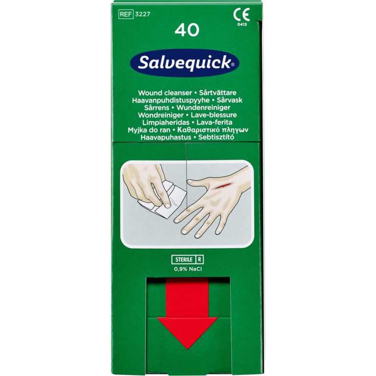 Lingette lave-blessure Salvequick
