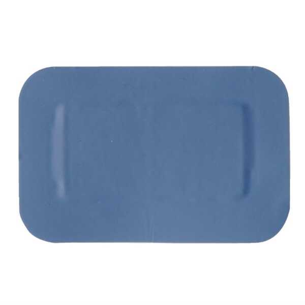 Pansements patch 7,5x5cm bleu Aero