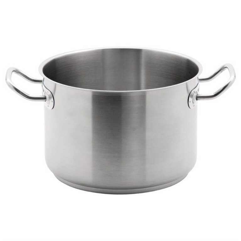 Casserole inox induction Ø24xh16cm 7L Vogue