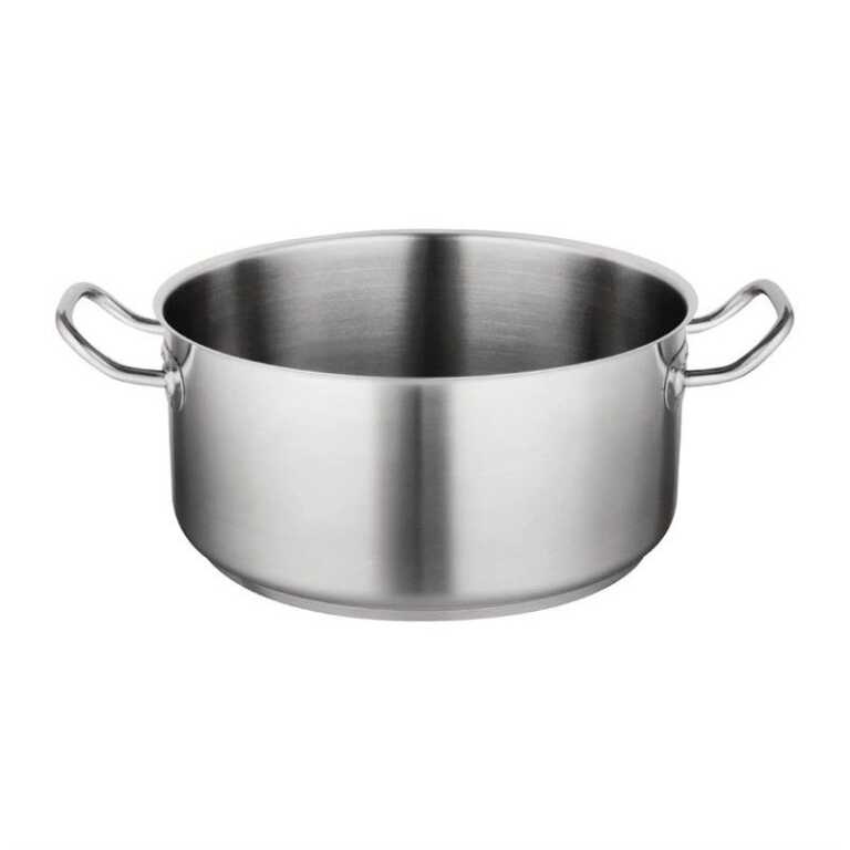Casserole inox induction Ø28xh12cm 7,5L Vogue