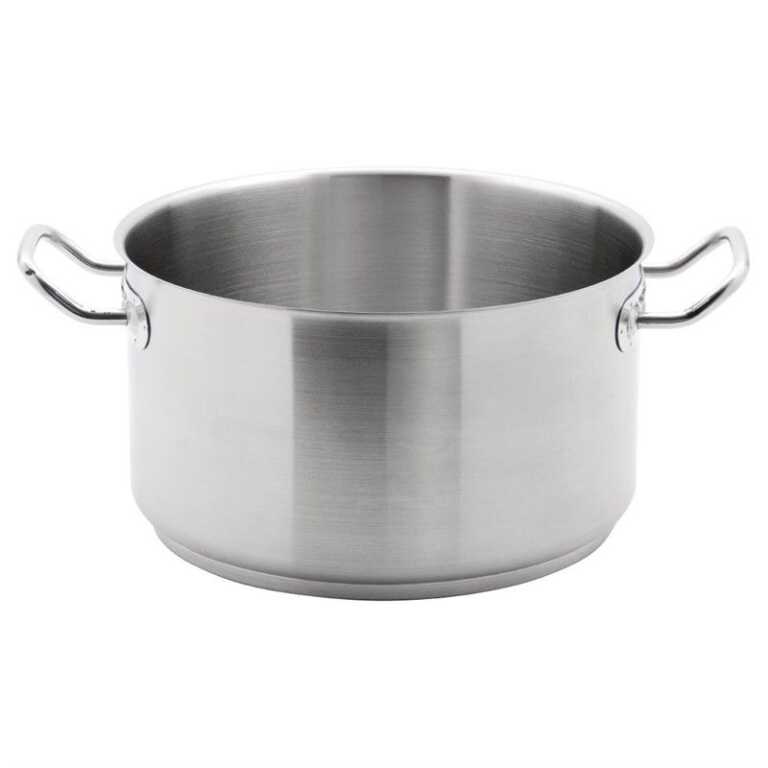 Casserole inox induction Ø28xh16cm 9,5L Vogue