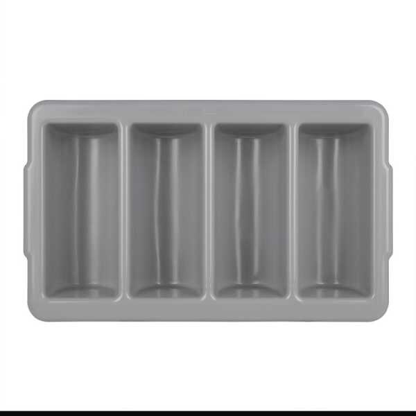 Bac à couverts plastique 53x32xh10cm Kristallon
