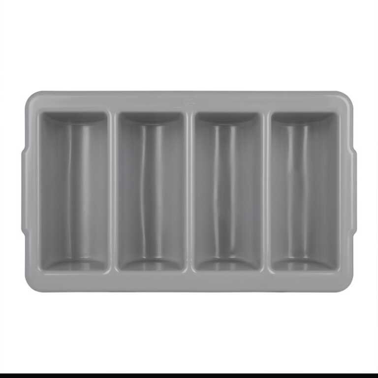 Bac à couverts plastique 53x32xh10cm Kristallon