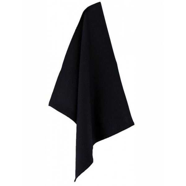 Liteau 60x30cm 100% polyester noir