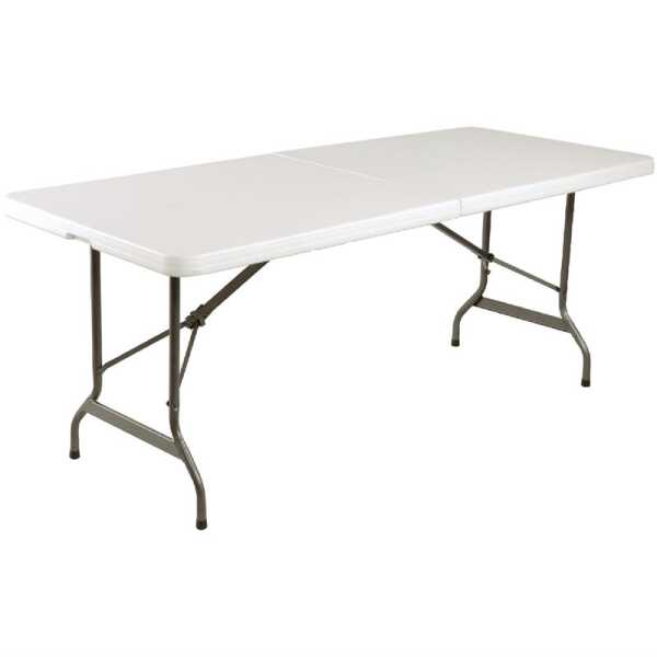 Table rectangulaire pliable 183x75x73,5cm Bolero
