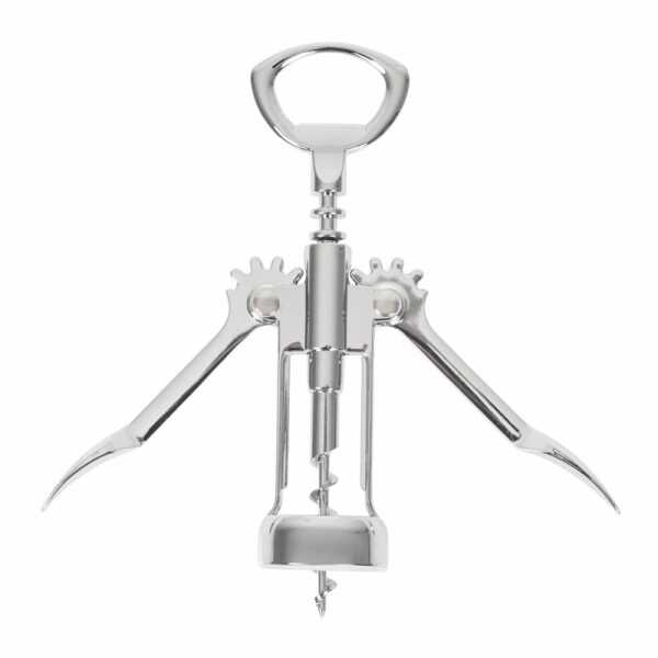 Tire-bouchon inox à double bras